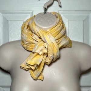 NEW Y2K GAP yellow gingham scarf